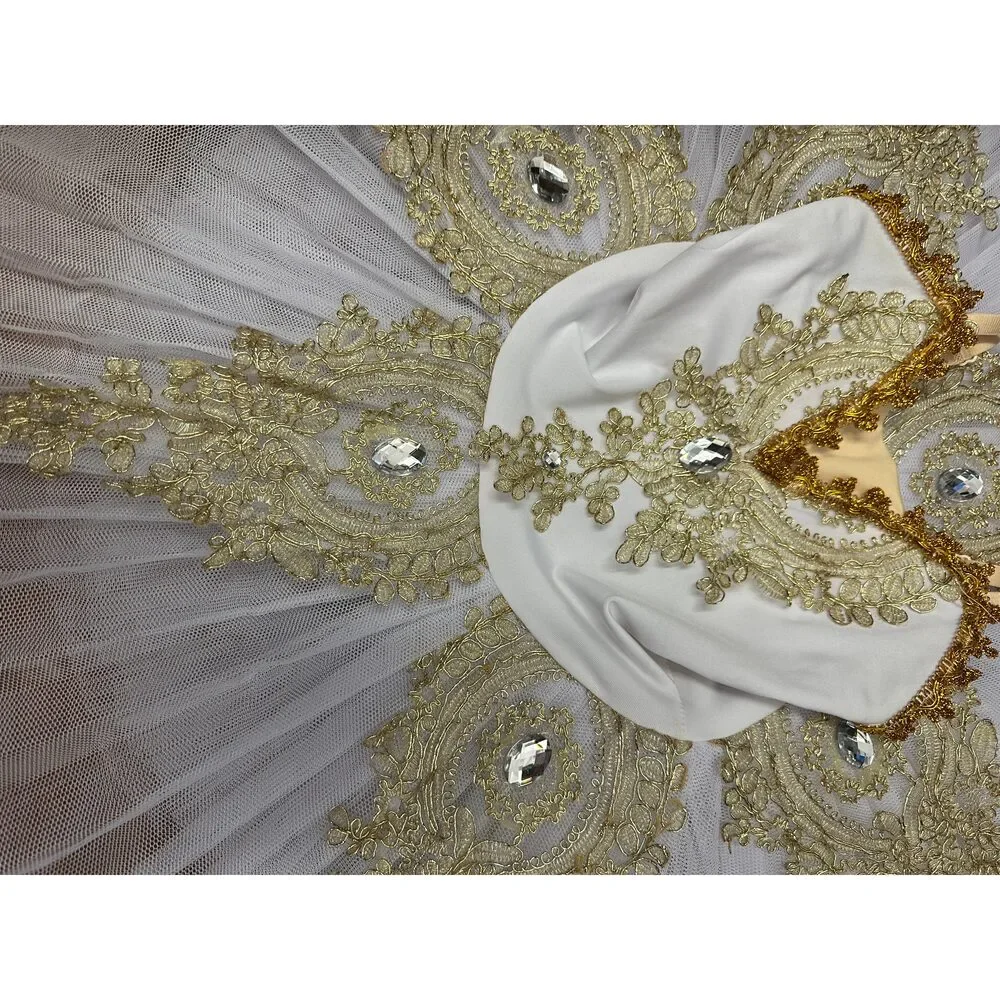 Pre-Owned Dance Costume Intermediate Child Amazon White Ballet Pointe Swan Lake